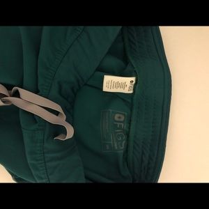 Livingston basic scrub pants XS green